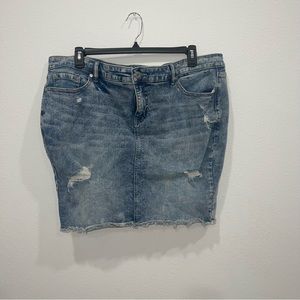 Torrid Jean skirt